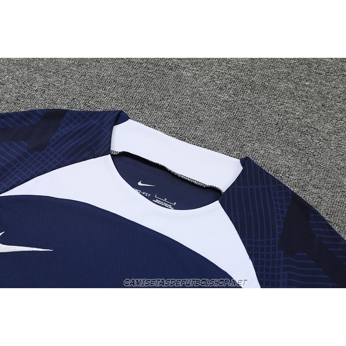 Chandal del Paris Saint-Germain 22-23 Manga Corta Azul - Pantalon Corto